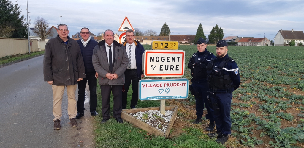 Label Village prudent : et de 2 coeurs pour Nogent!