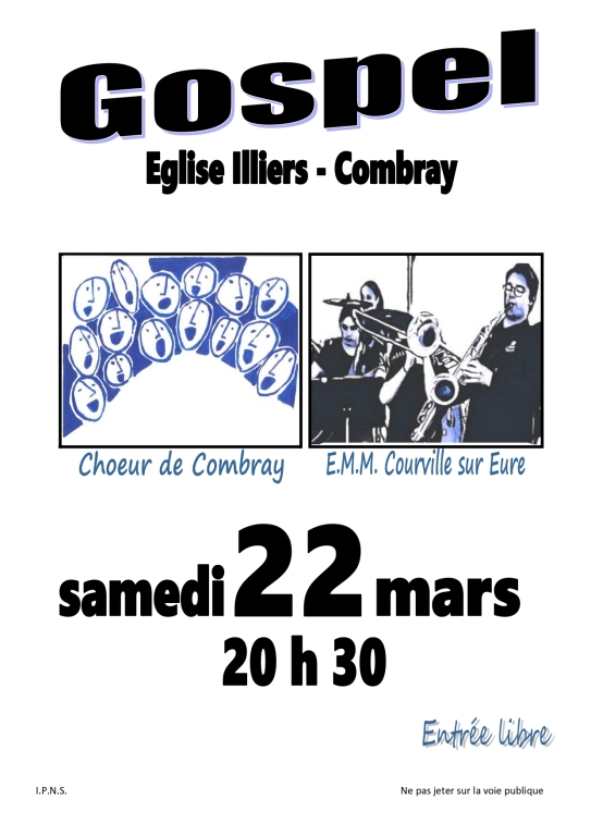 Concert de Gospel à Illiers-Combray